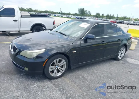 2010 BMW 528I from USA, damaged, VIN WBANU5C53AC126476